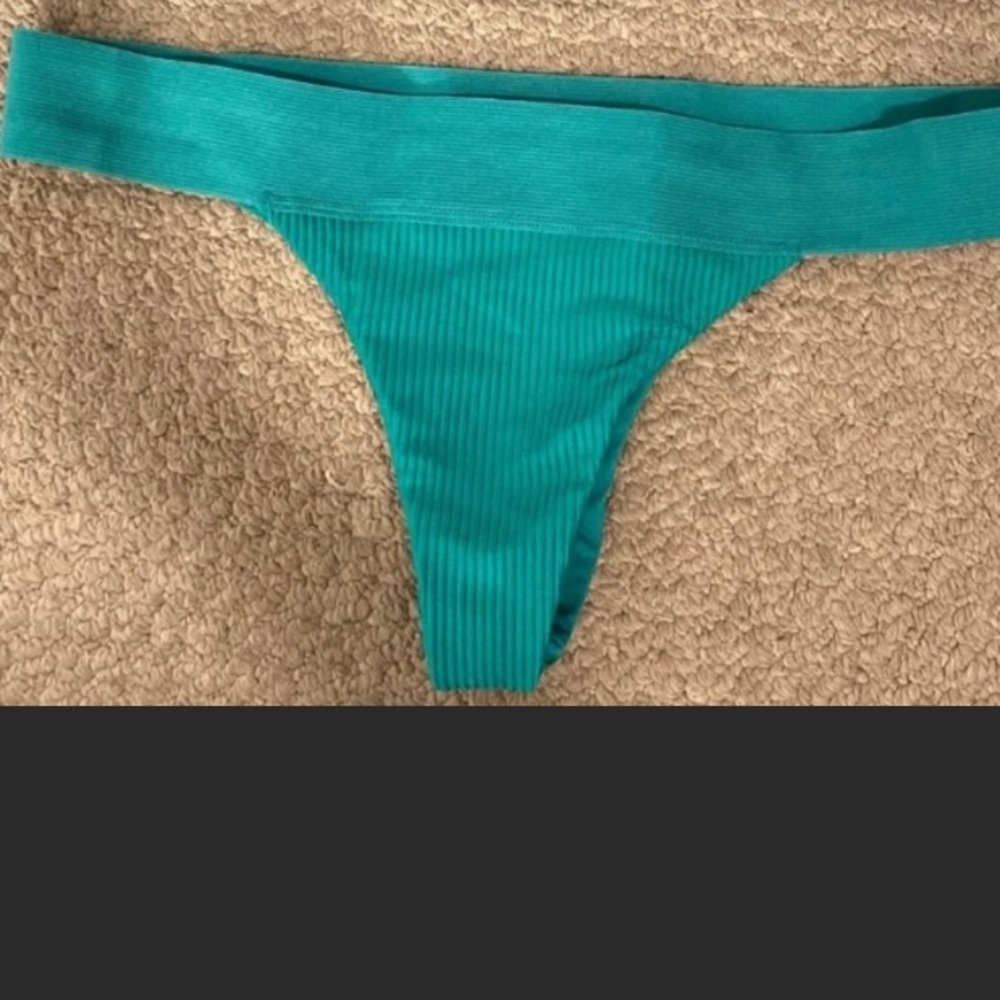 Frankies Bikinis Emerald Green BOTTOM ONLY